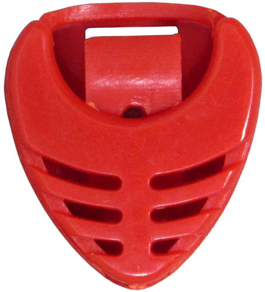 Viking Pick Holder, Red Colored Plectrum holder in Red. Attaches to instrument