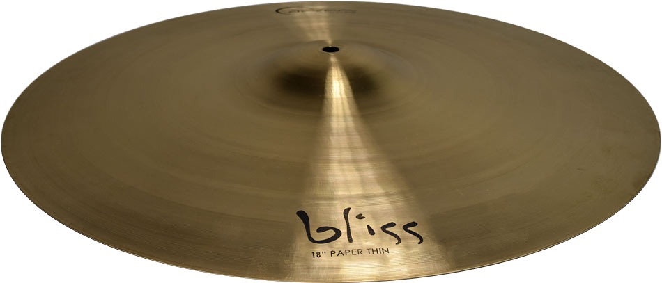 Dream BPT18 Bliss PaperThin Cymbal Cr. 18inch Lightening fast Micro-lathed, deep profile B20 cymbals