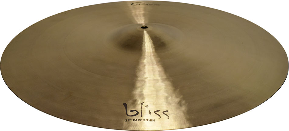Dream BPT22 Bliss PaperThin Cymbal Cr. 22inch Lightening fast Micro-lathed, deep profile B20 cymbals