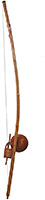 Contemporanea BE160P Berimbau Large 160cm, Natural Includes Bow, Gourd, Beater and washer