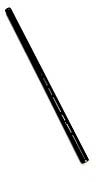 Tony Dixon Flute in D, Black Student priced Irish style Low D Flute, made from black plastic