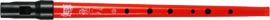 Clarke Sweetone High D Whistle, Red Traditional tapering tin tube with moulded black plastic mouthpiece