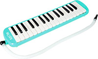 Blues Tone SME-32G 32 Key Melodica, Green Complete with blow pipe and mouthpiece for varied playing positions