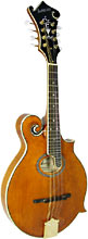 Ashbury AM-370 F Style Mandolin, Oval Hole Solid spruce top. Solid maple back and sides. Natural gloss finish